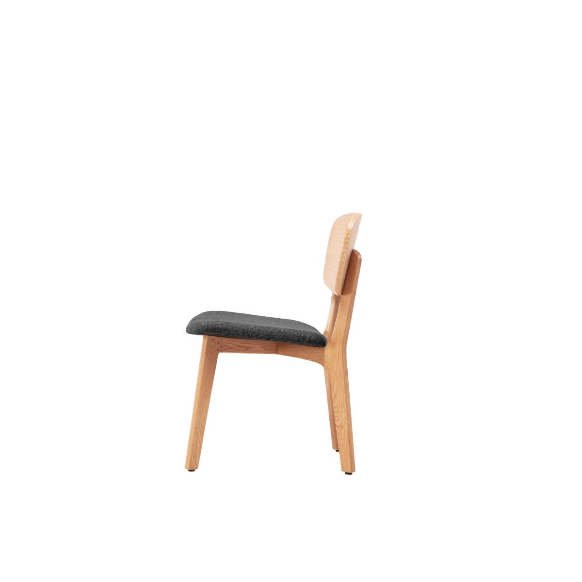 Ani Dining Chair - Oak / Karl Dark Grey