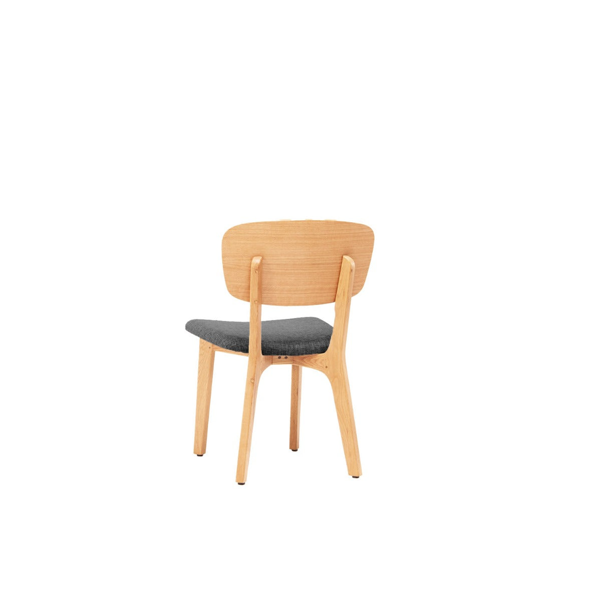 Ani Dining Chair - Oak / Karl Dark Grey