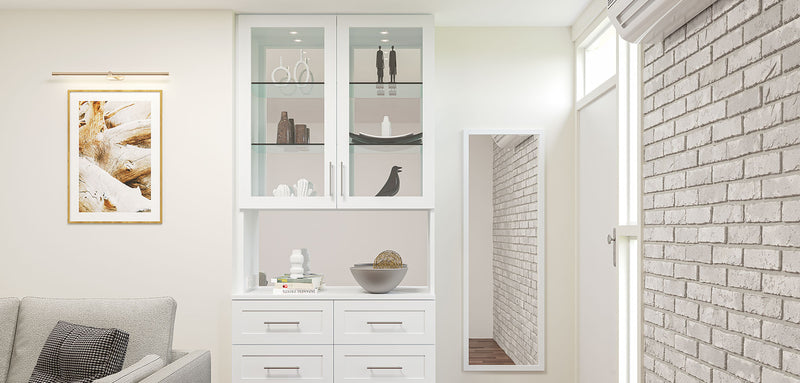 Elegance Elevated: Bespoke Entryway Display