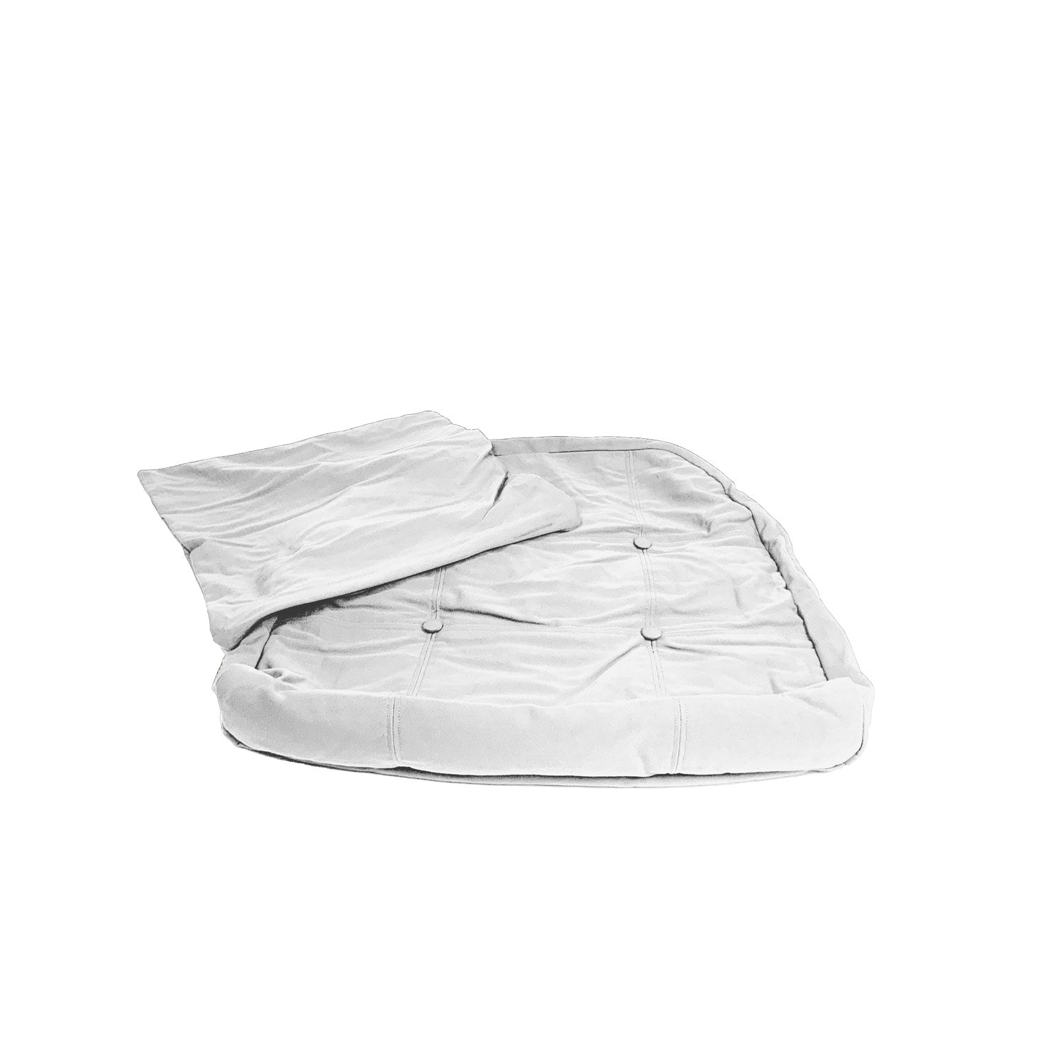 Aston Lounge Set Cushion Cover Replacement - Deep Seater / Olefin White