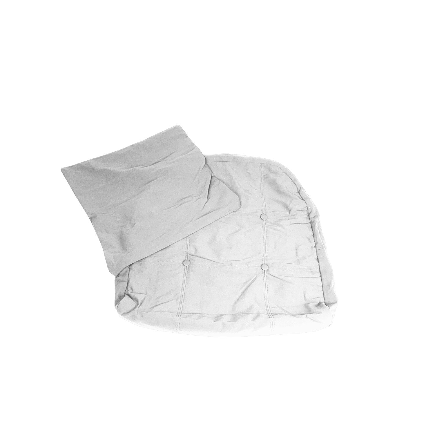 Aston Lounge Set Cushion Cover Replacement - Deep Seater / Sunbrella White