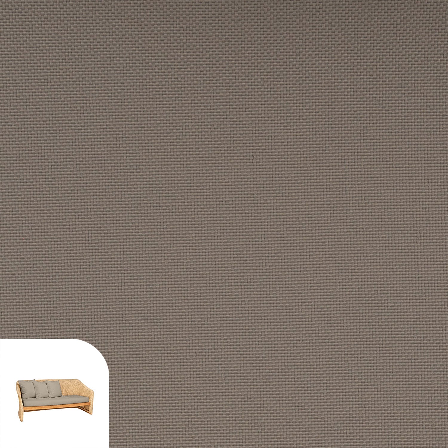 Aston Lounge Set Cushion Cover Replacement - Sofa / Olefin Taupe