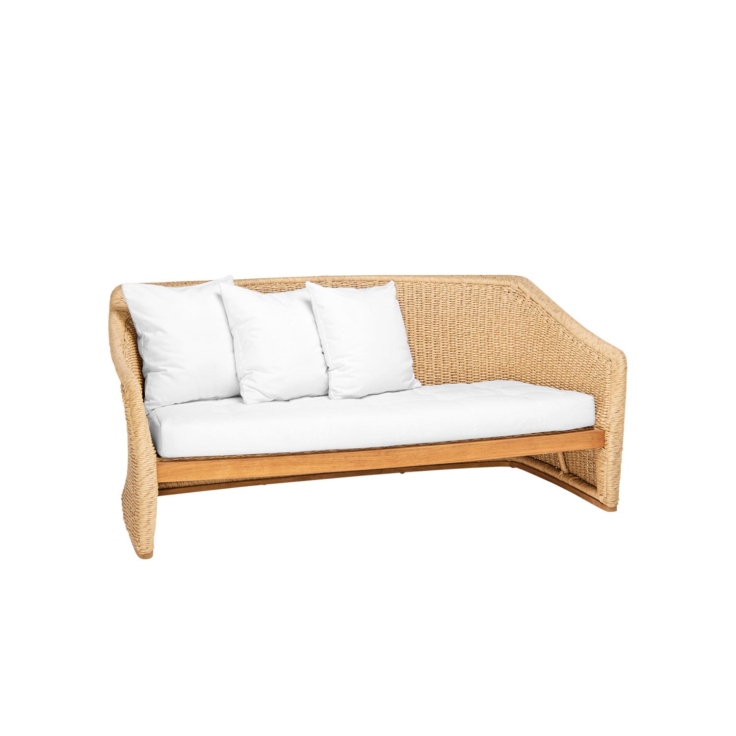 Aston Sofa - L176 - 2 Seater / Olefin White