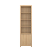 Axel Bookcase with Door Oak - W60cm / Oak/Oak / Oak Veneer