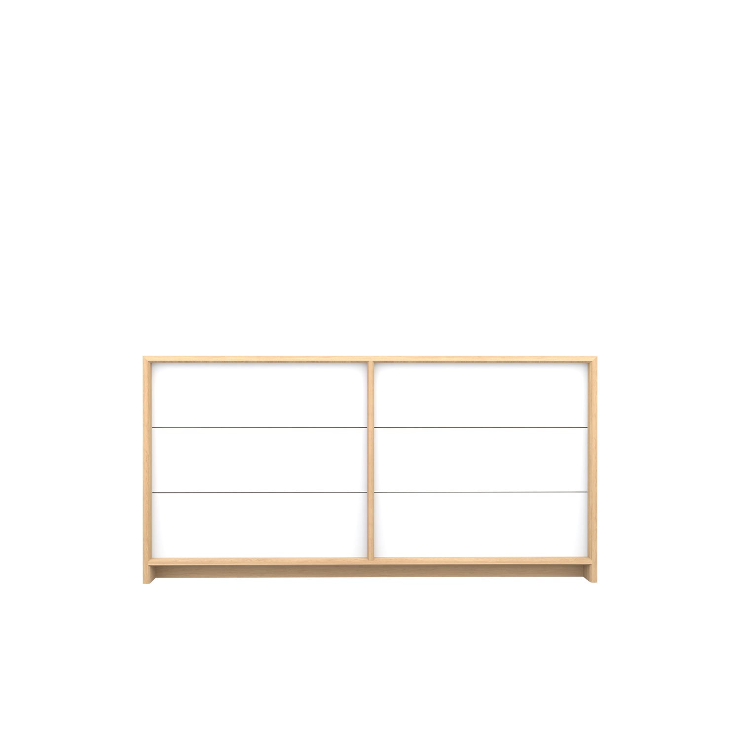 Axel Dresser 160 Oak - Oak/White