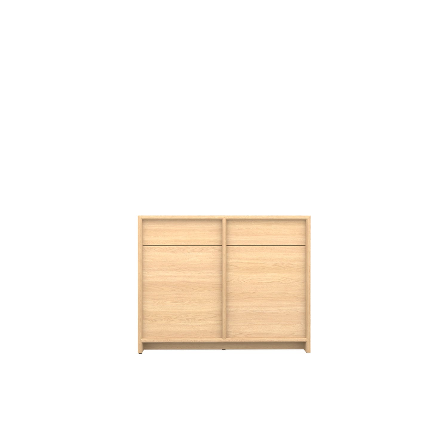 Axel 2 Door Buffet 100 Oak - Oak/Oak / Oak Veneer