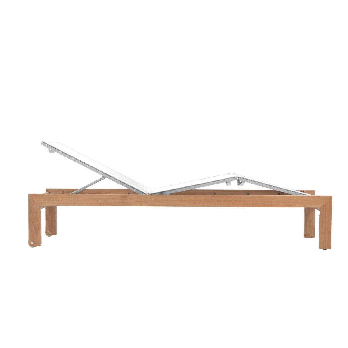 Azure Sling Sunlounger White