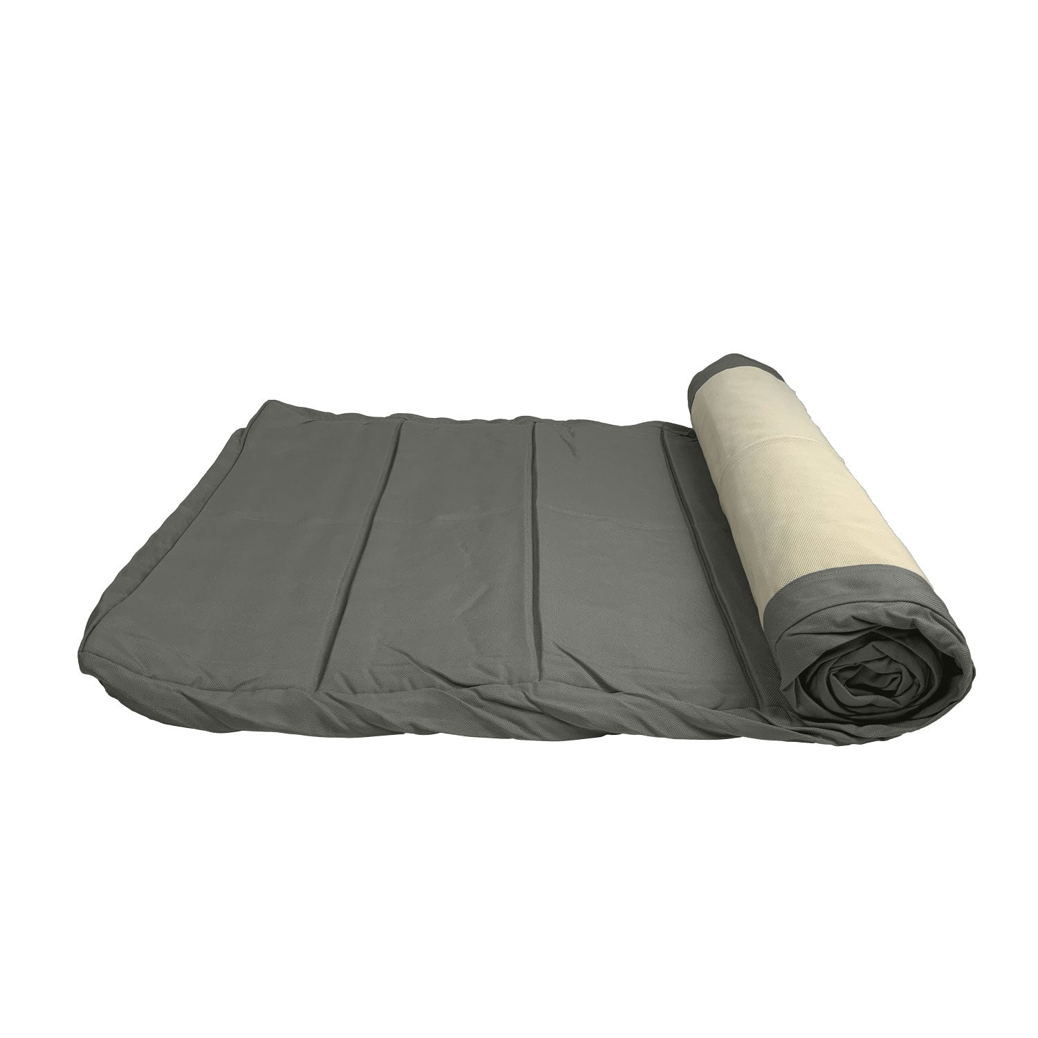 Azure Sun Lounger Cushion Cover Replacement - Olefin Charcoal