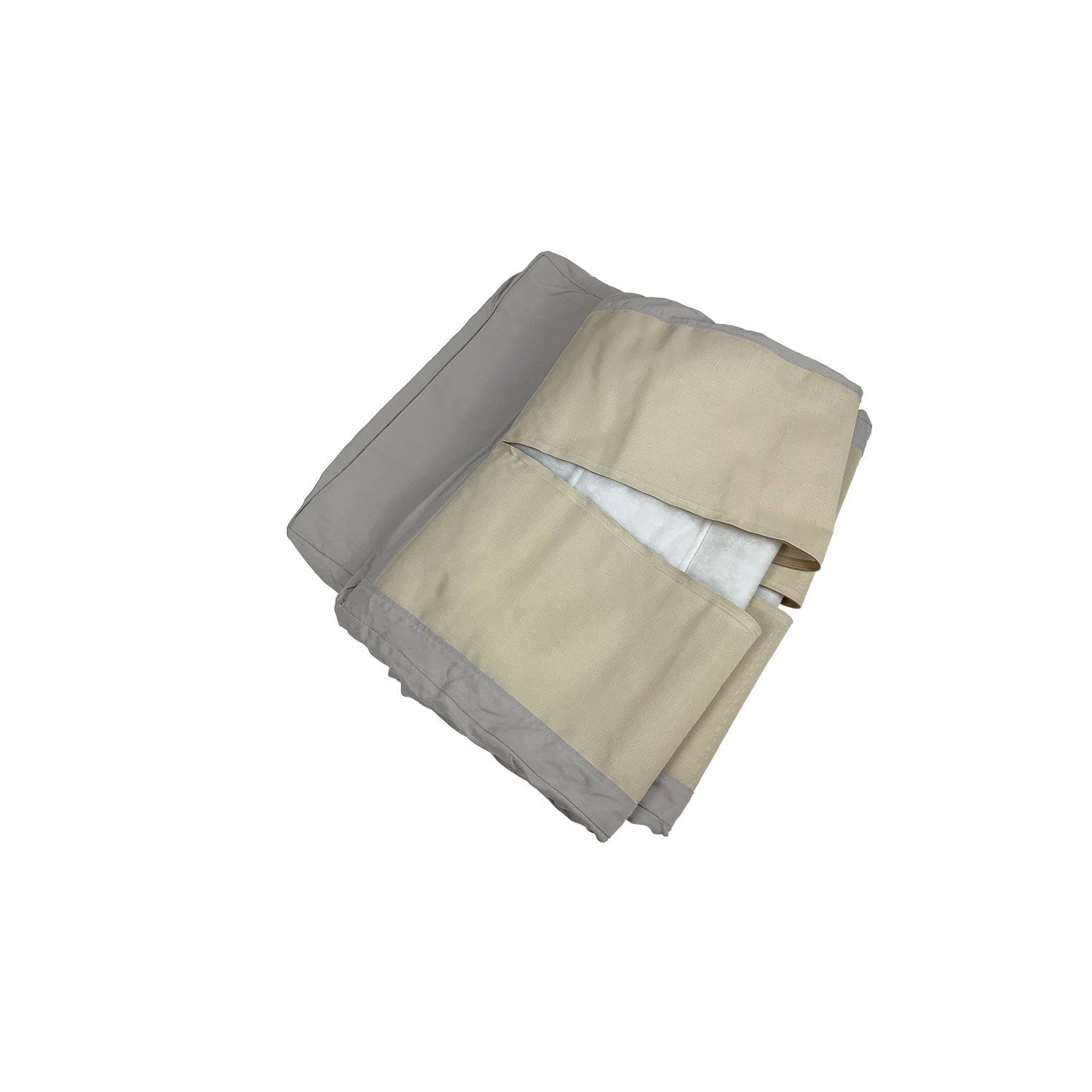 Azure Sun Lounger Cushion Cover Replacement - Olefin Grey