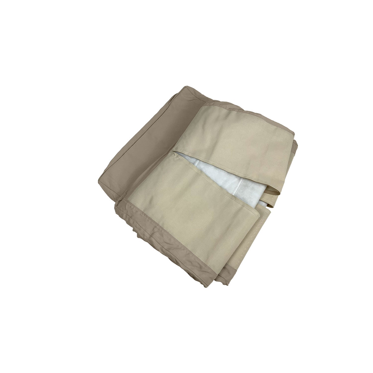 Azure Sun Lounger Cushion Cover Replacement - Olefin Taupe