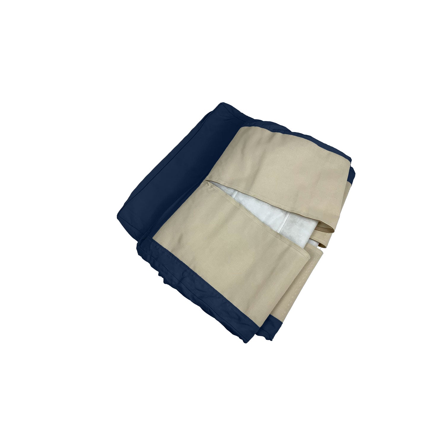 Azure Sun Lounger Cushion Cover Replacement - Sunbrella Navy