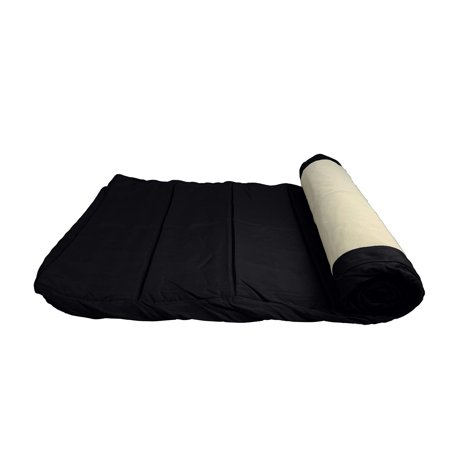 Azure Sun Lounger Cushion Cover Replacement - Sunbrella Raven Black