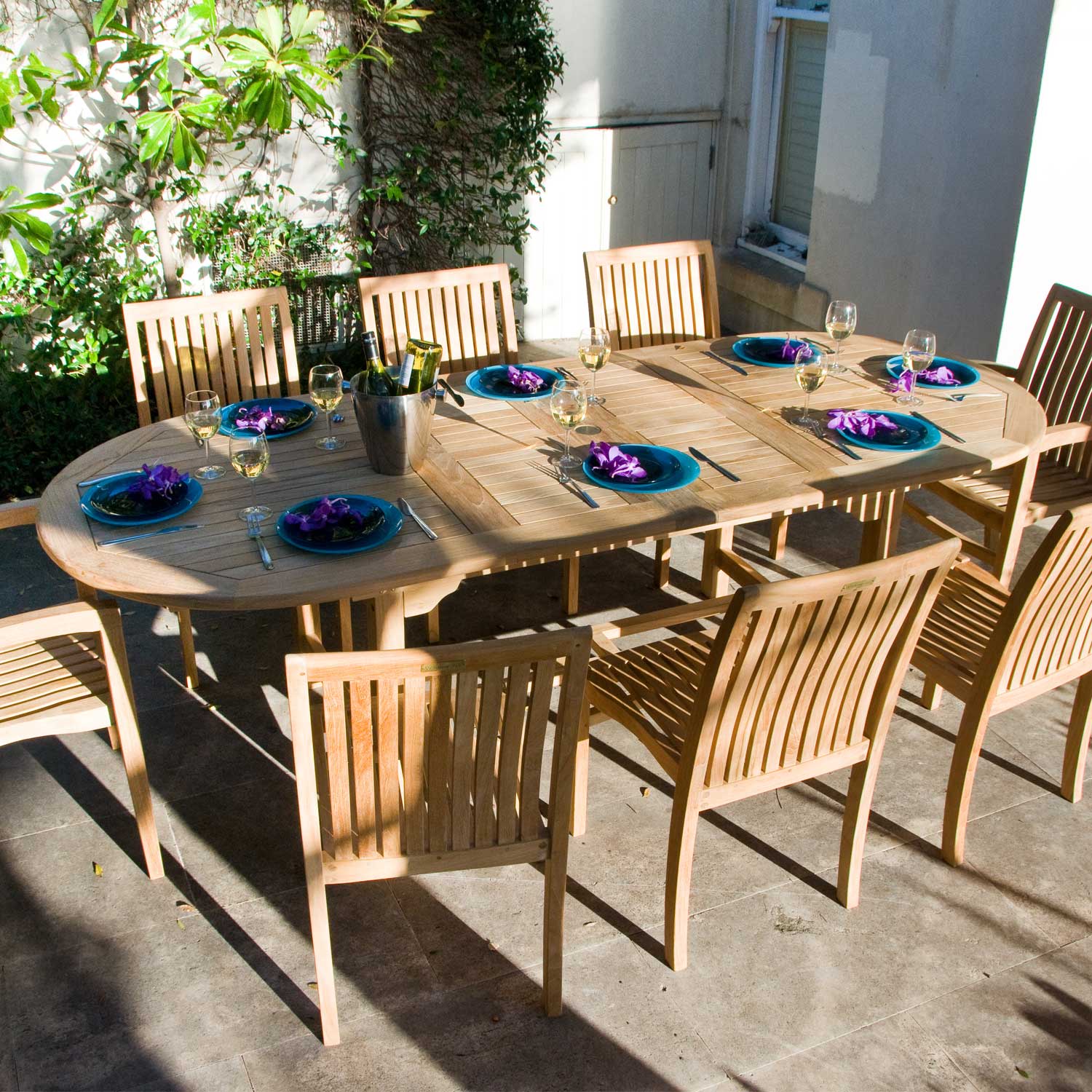 Berkeley Oval Extension Table