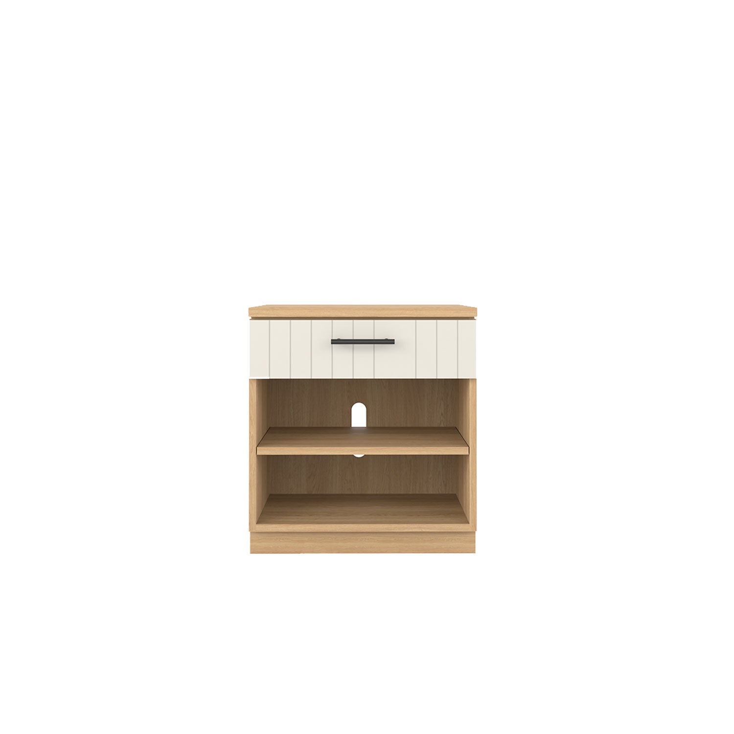 Booker 1 Drawer Bedside Oak