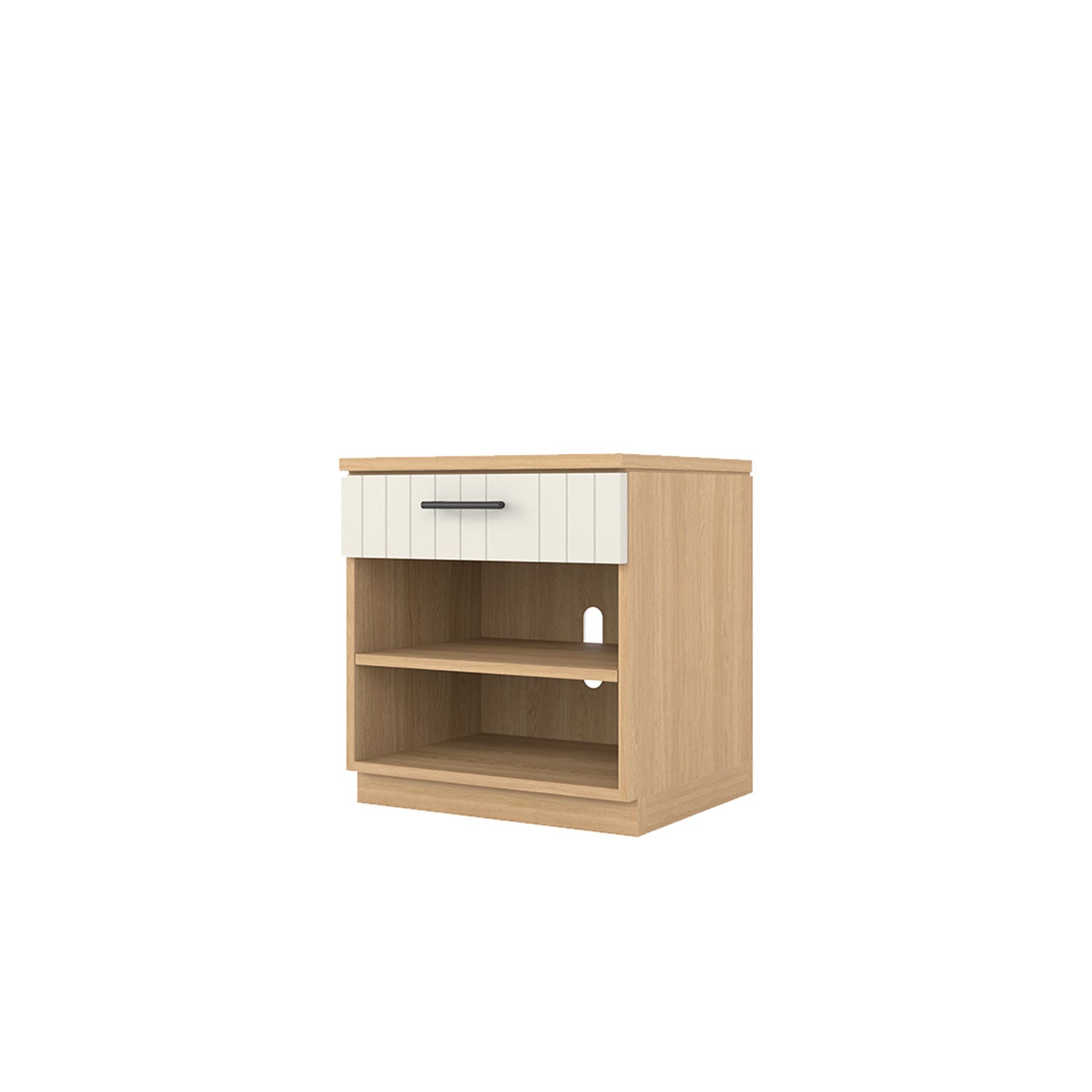 Booker 1 Drawer Bedside Oak
