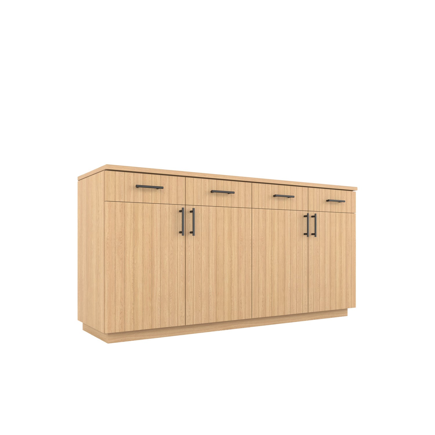 Booker Buffet 180 - Oak/Oak / Solid Oak