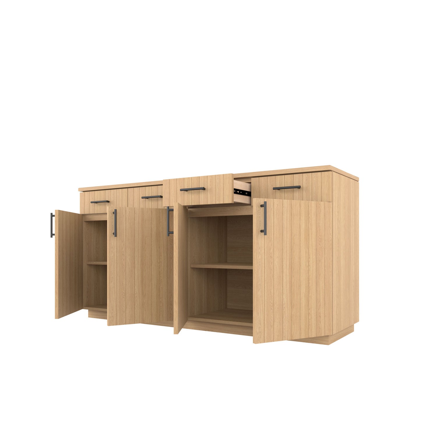 Booker Buffet 180 - Oak/Oak / Oak Veneer