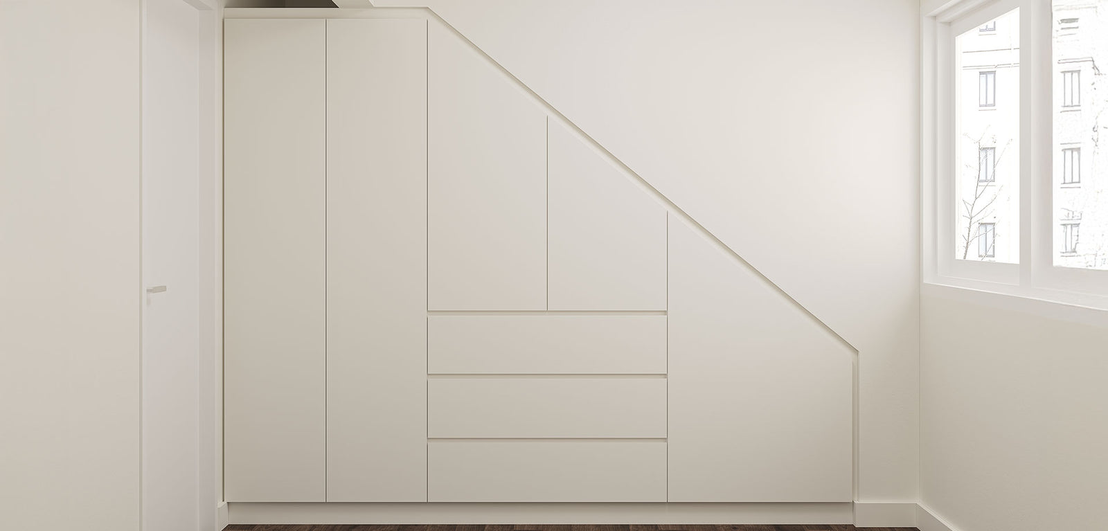 Under the Roof Built-In Wardrobe