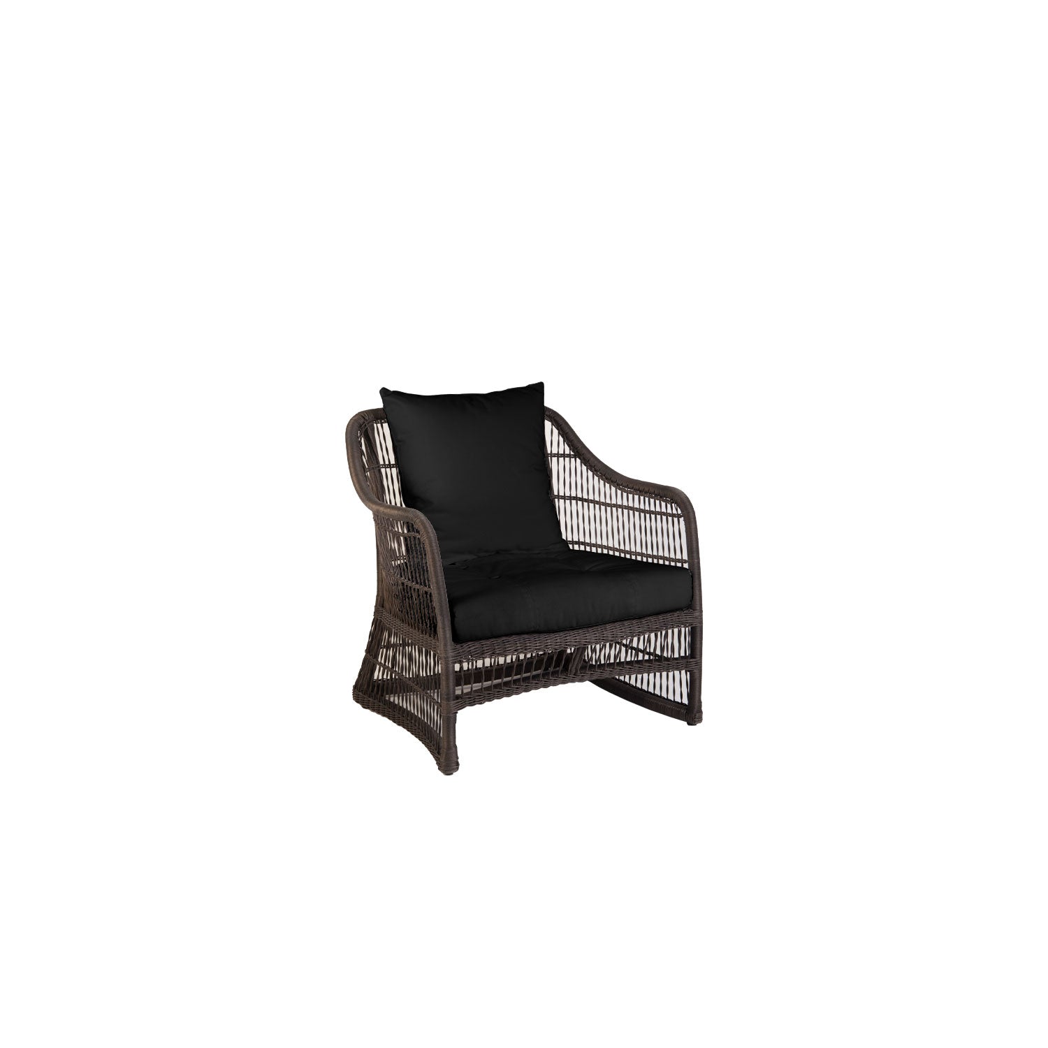 Elan PR3 Outdoor Deep Seater - Sunbrella Raven Black