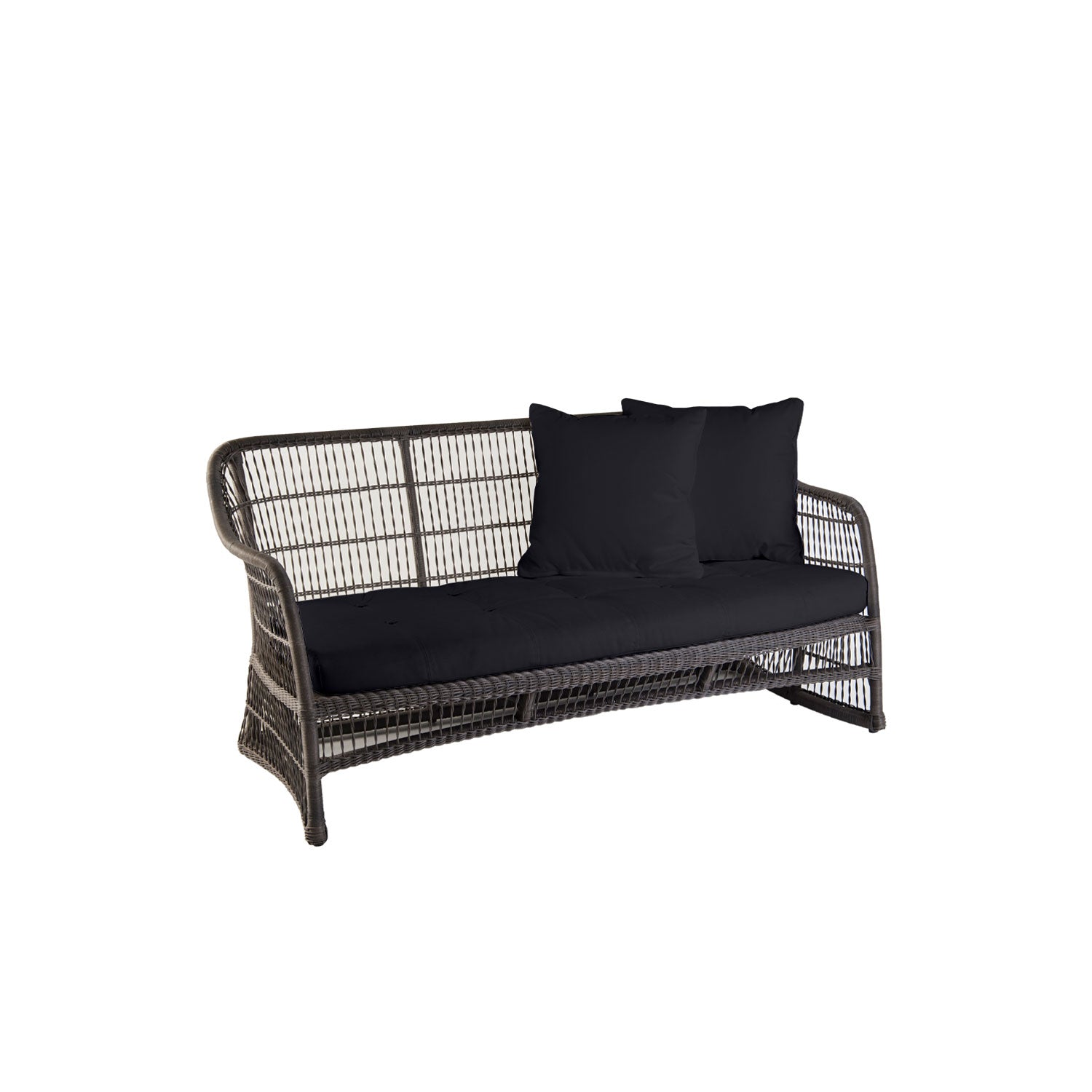 Elan PR3 Outdoor Sofa - Olefin Black