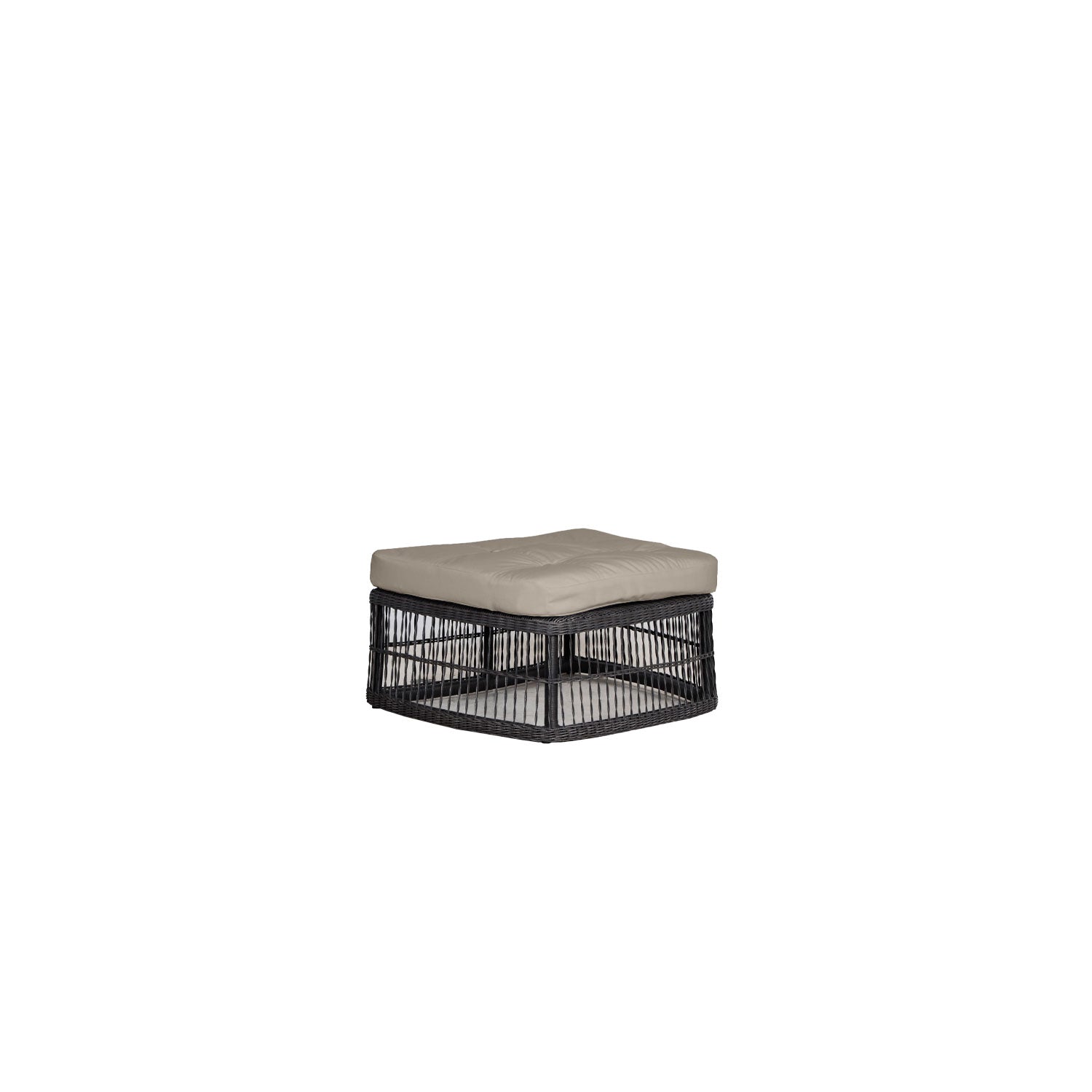 Elan PR3 Outdoor Ottoman - Sunbrella Taupe