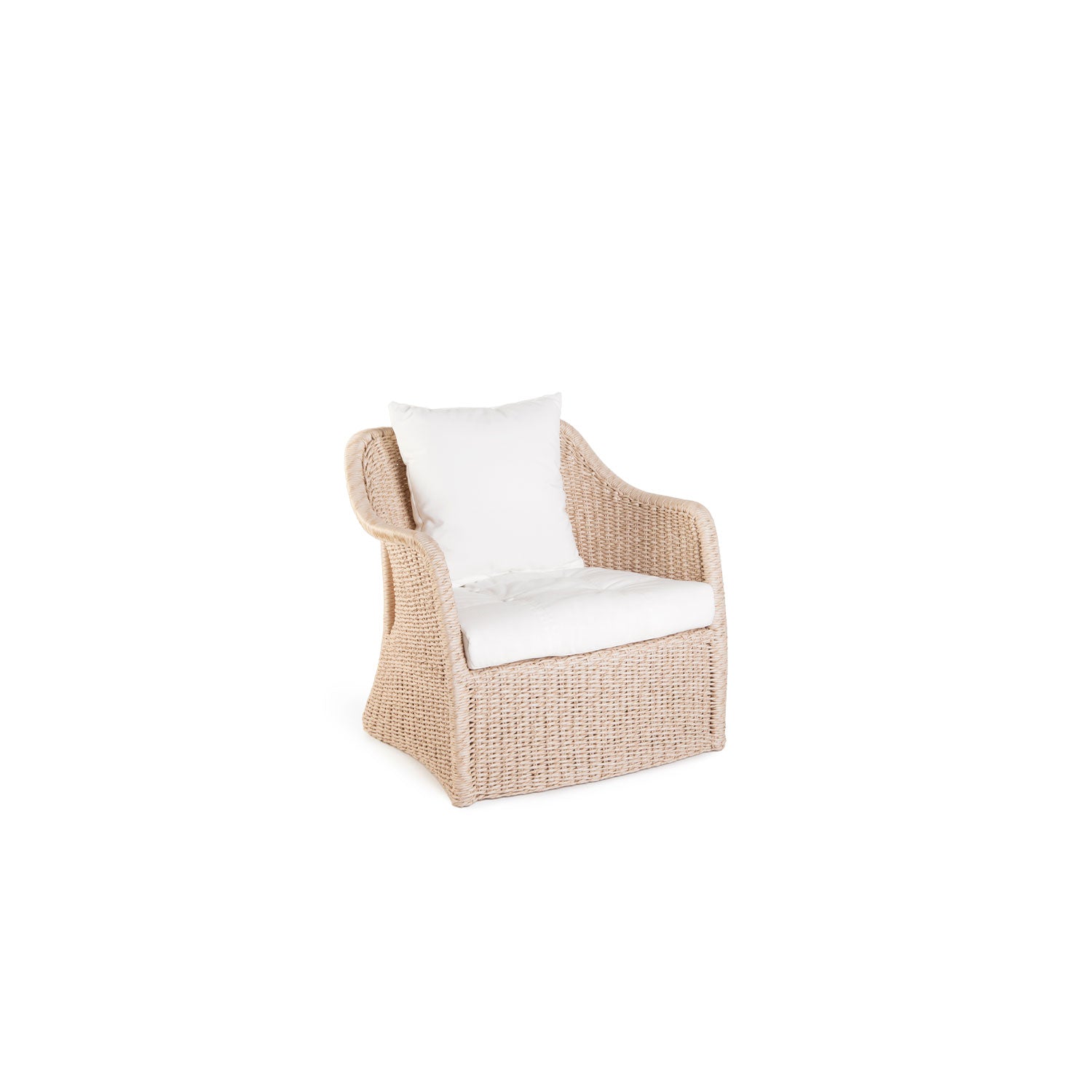 Elan PT1 Outdoor Deep Seater - Olefin White
