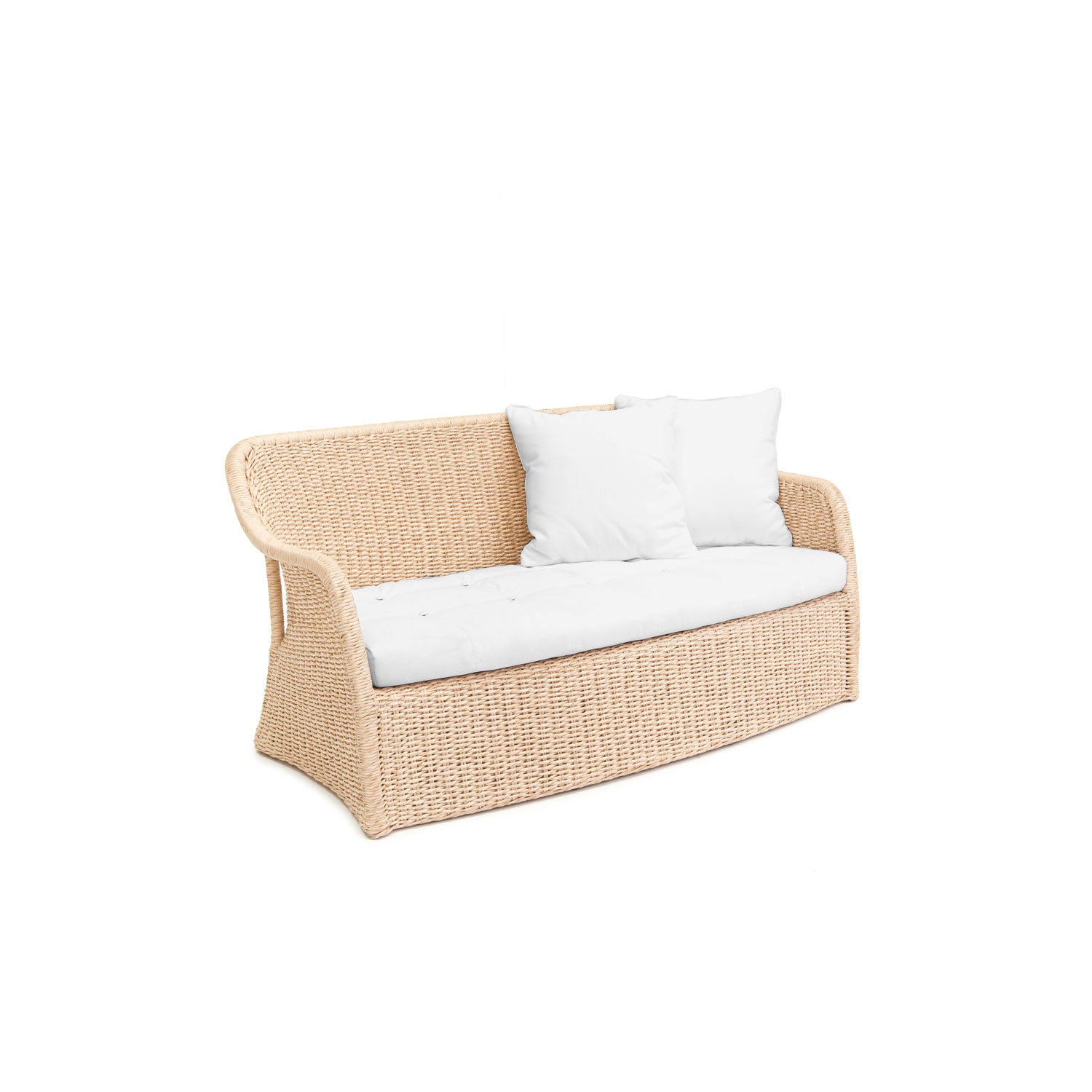 Elan PT1 Outdoor Sofa - Sunbrella White