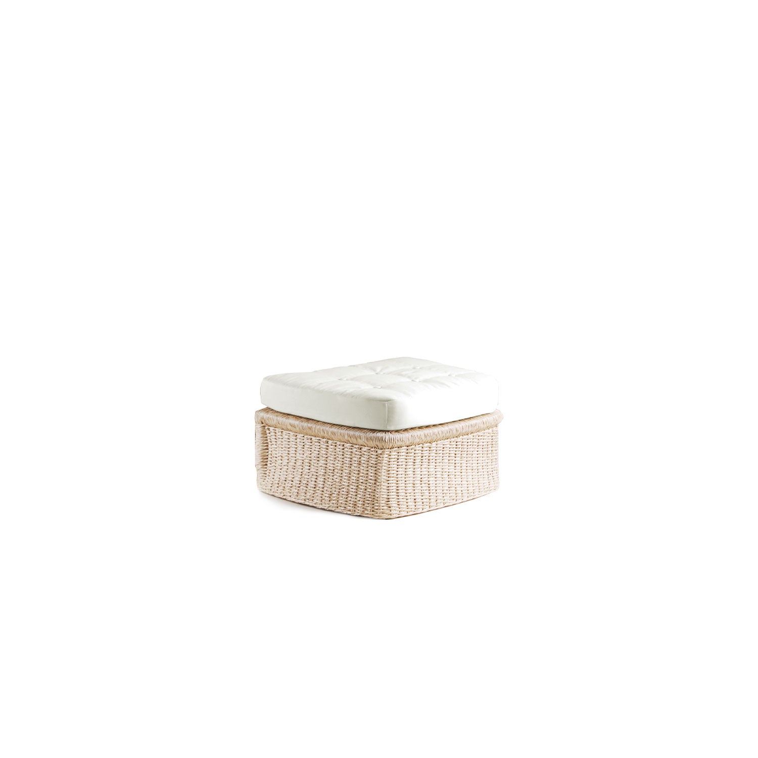Elan PT1 Outdoor Ottoman - Sunbrella Stone