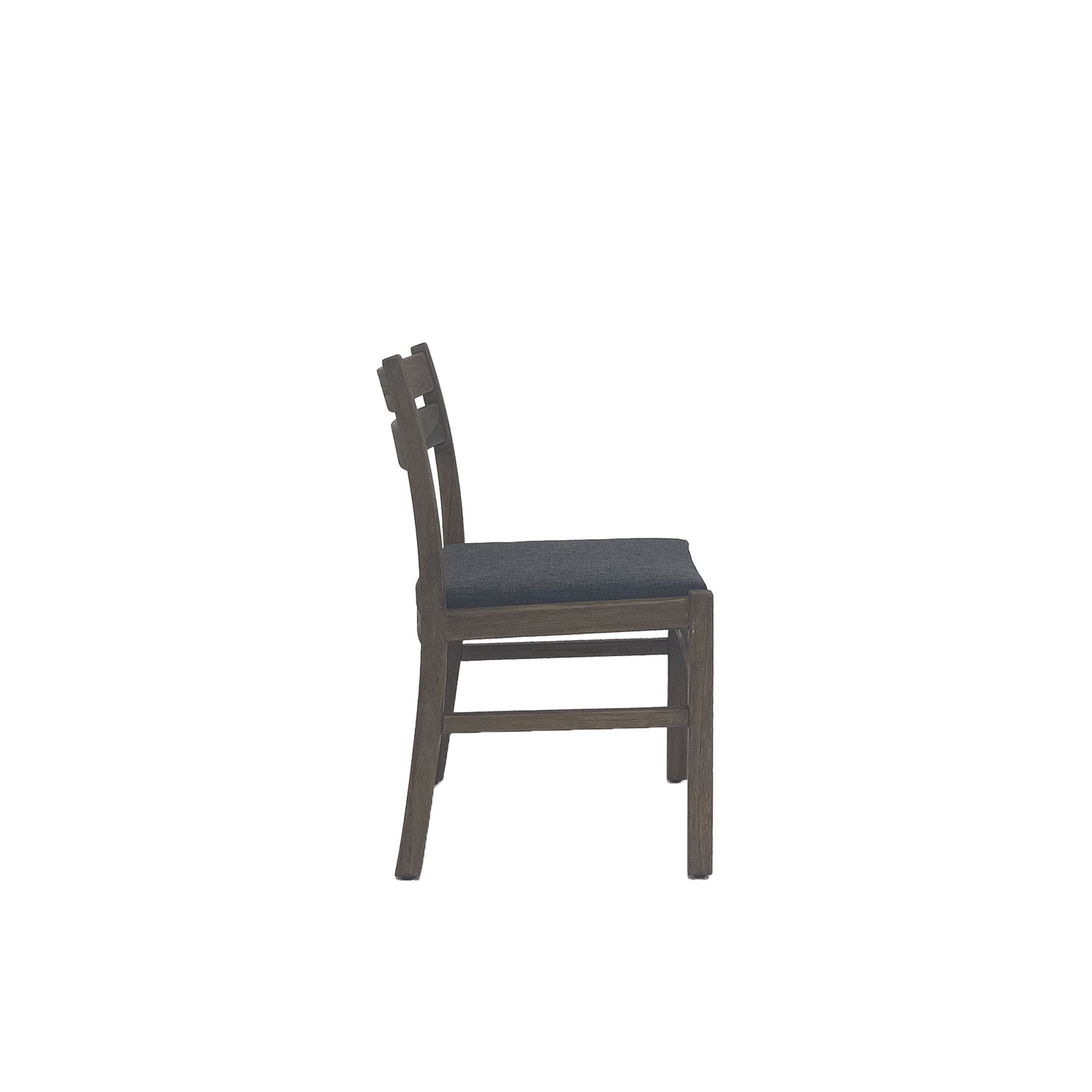 Elke Dining Chair - Antique Grey / Karl Dark Grey