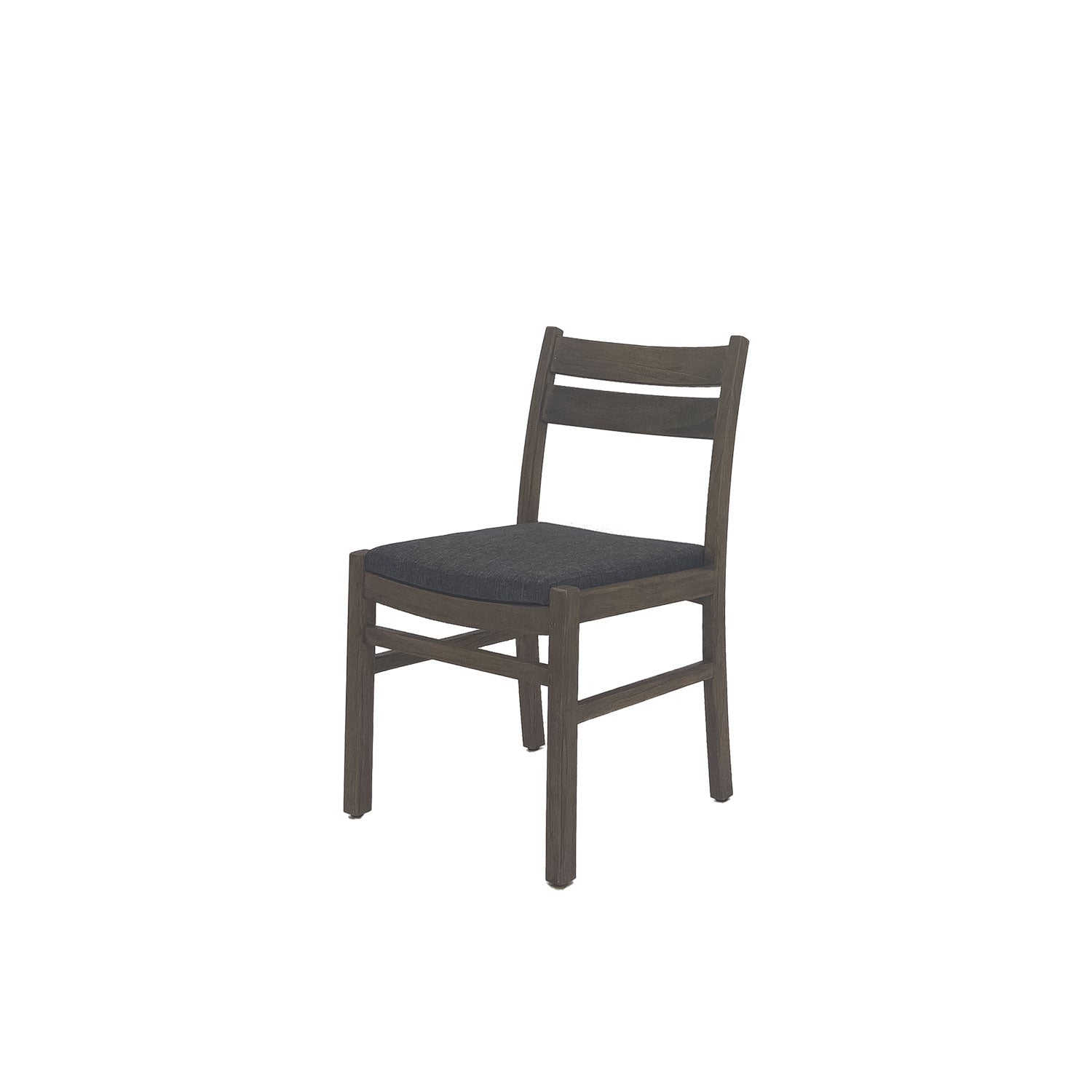 Elke Dining Chair - Antique Grey / Karl Dark Grey