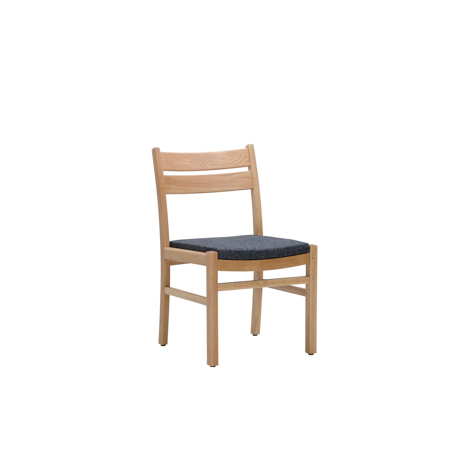 Elke Dining Chair - Oak / Karl Dark Grey