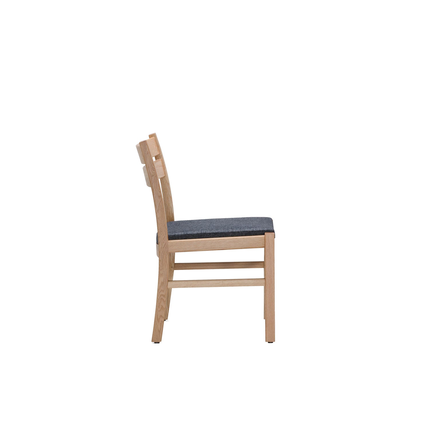 Elke Dining Chair - Oak / Karl Dark Grey