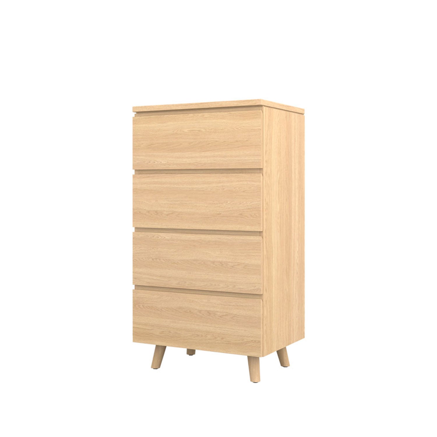 Fritz Tallboy 60 Oak - Oak/Oak / Solid Oak