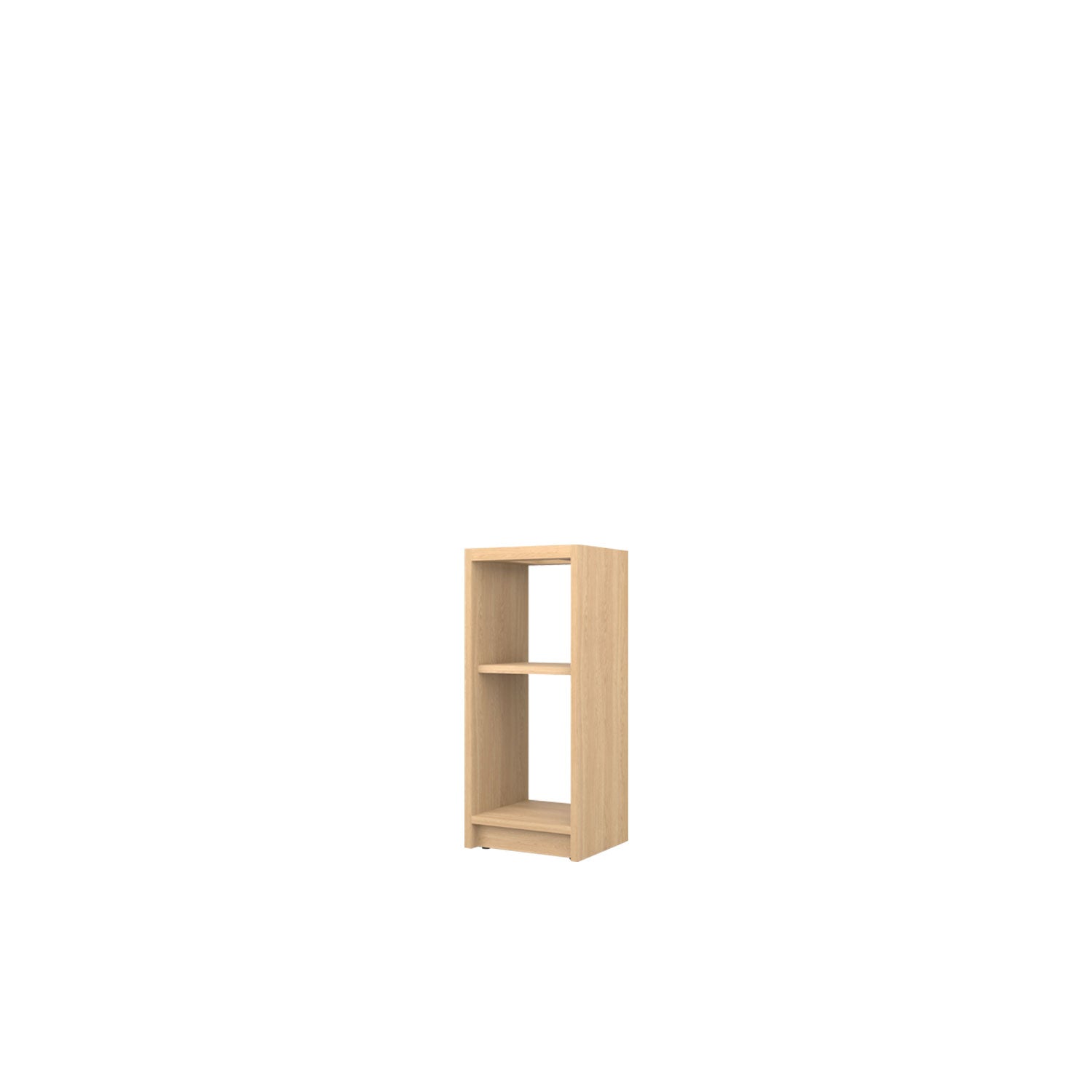 Kara Mid Desk Base Bookcase - Bookshelf
