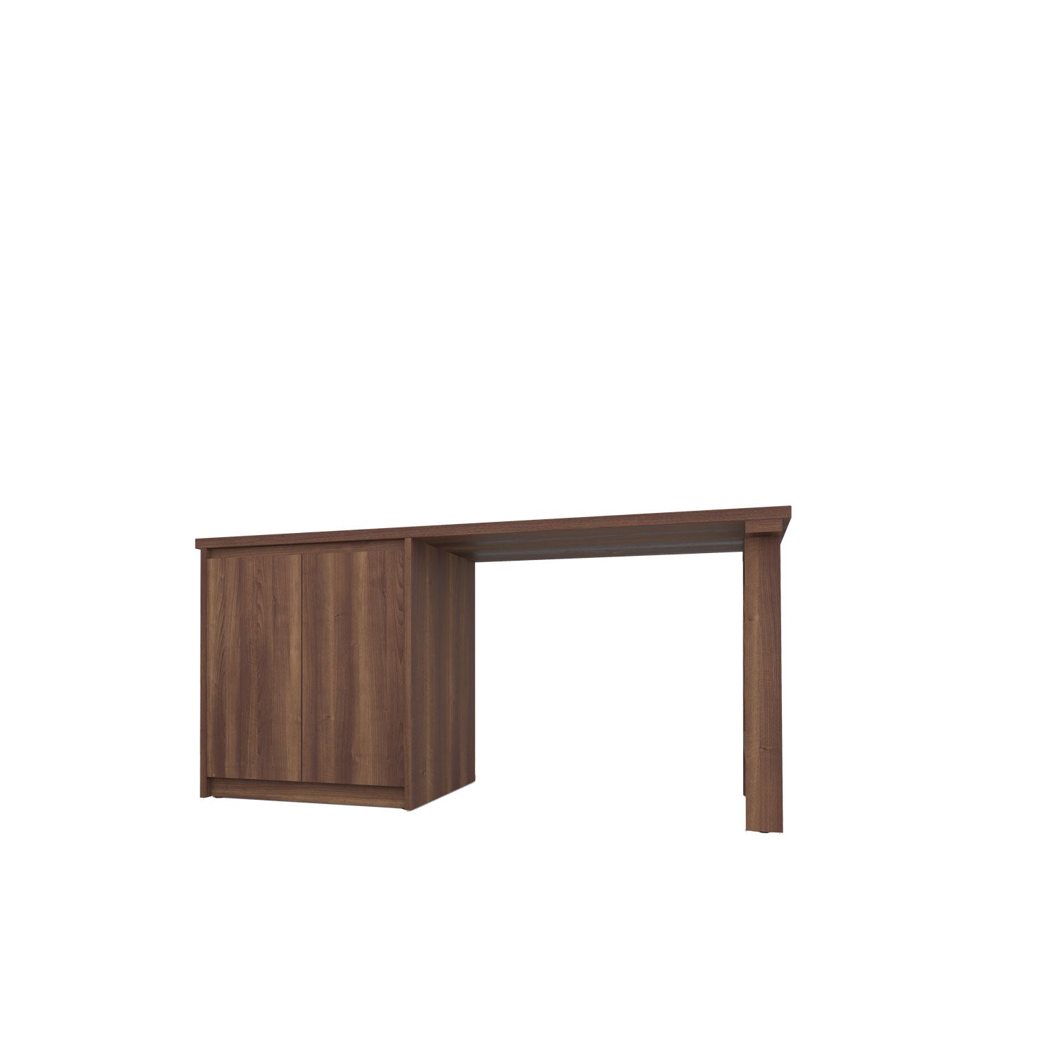 Kara Printer Desk - L160 / Walnut/Walnut
