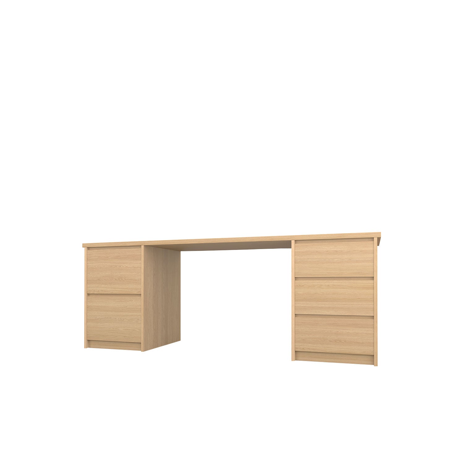 Kara Storage and Filing Desk - L200 / Oak/Oak