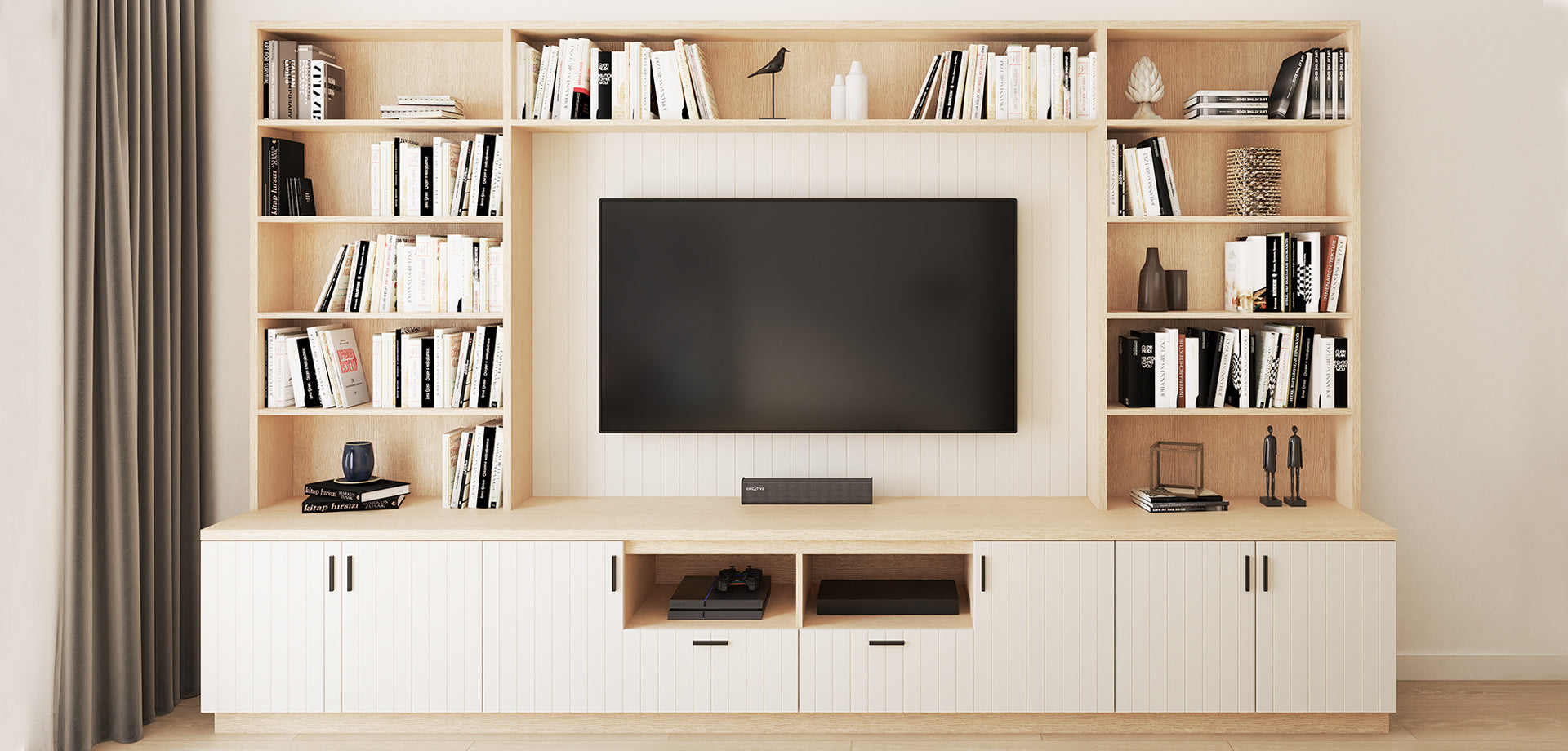 Beach House Elegance: White Washed Oak