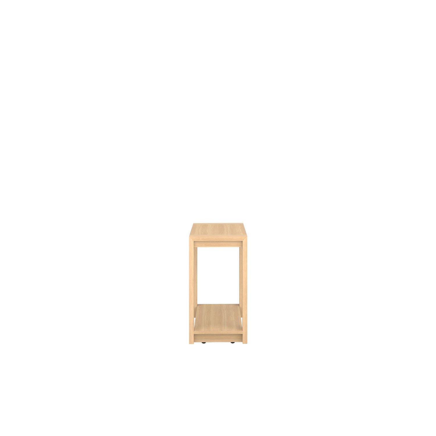 Kara Wheeled CPU Housing - Oak/Oak