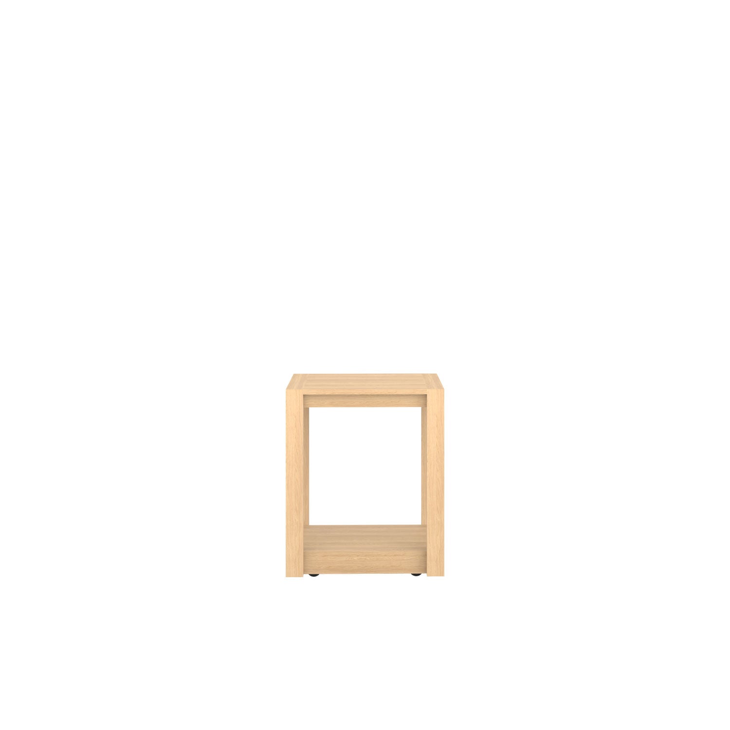 Kara Wheeled CPU Housing - Oak/Oak