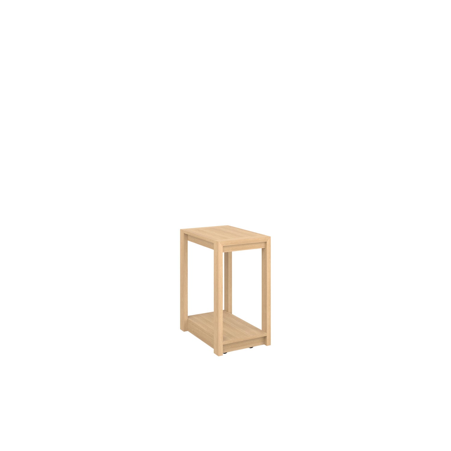 Kara Wheeled CPU Housing - Oak/Oak