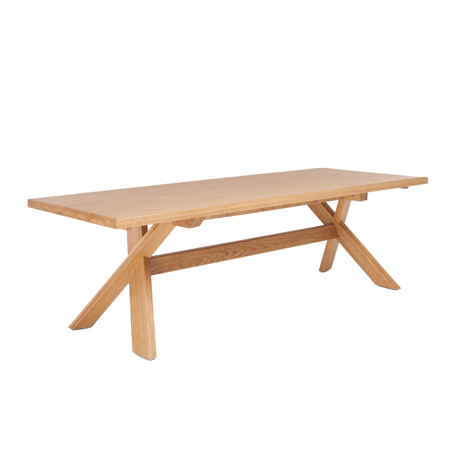 Knox Dining Table Oak - 300x110 - 12 Seater