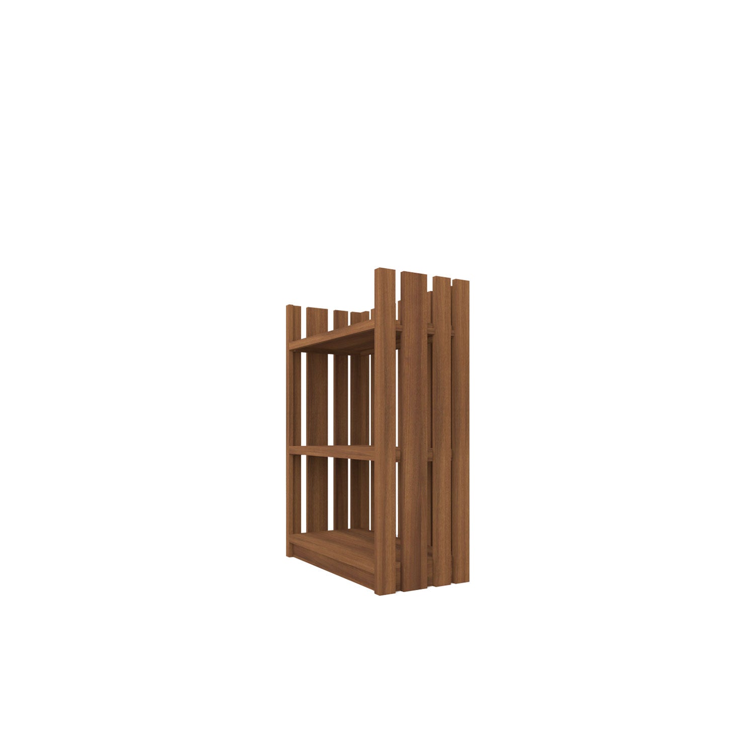Linden Low Bookcase Teak - W70cm