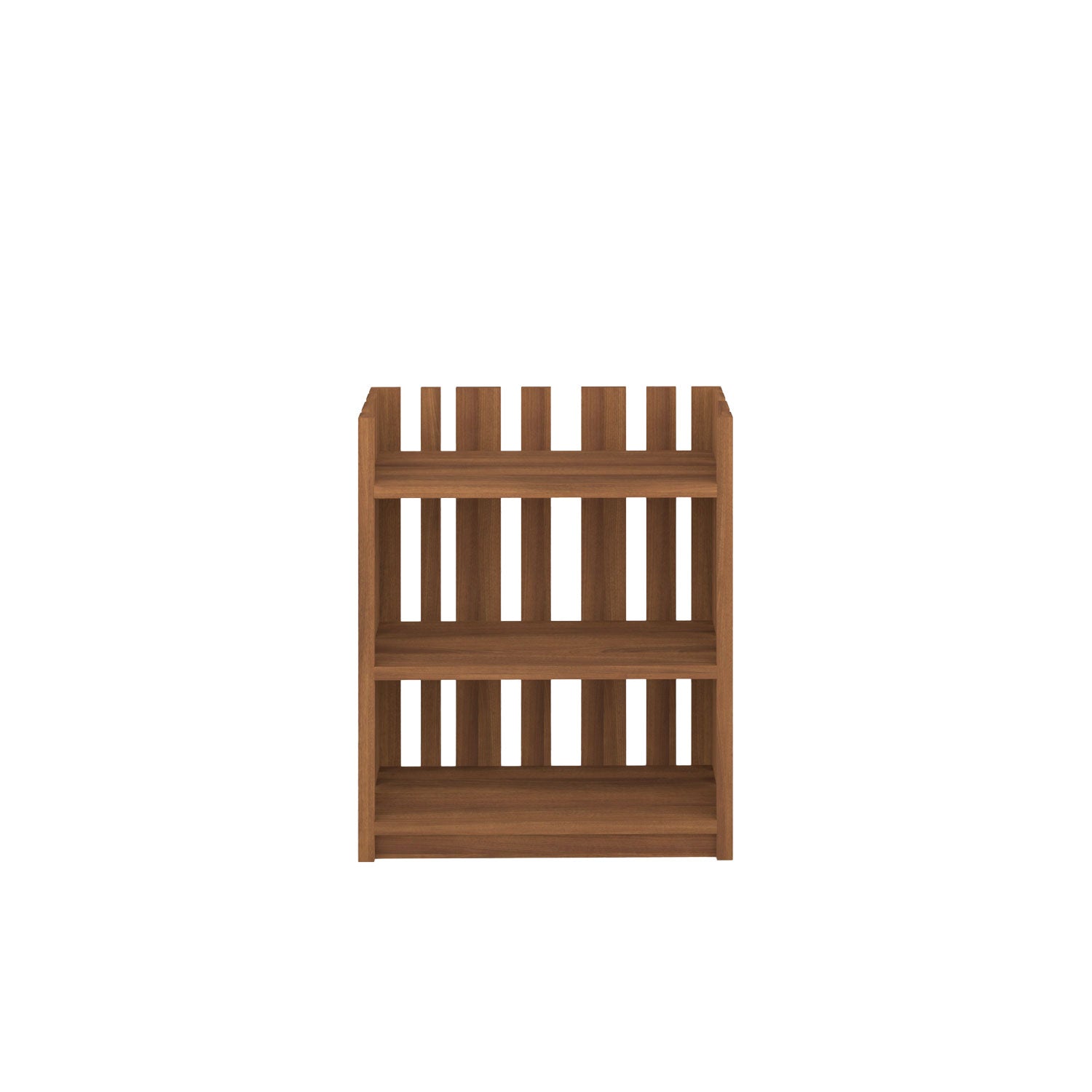 Linden Low Bookcase Teak - W80cm