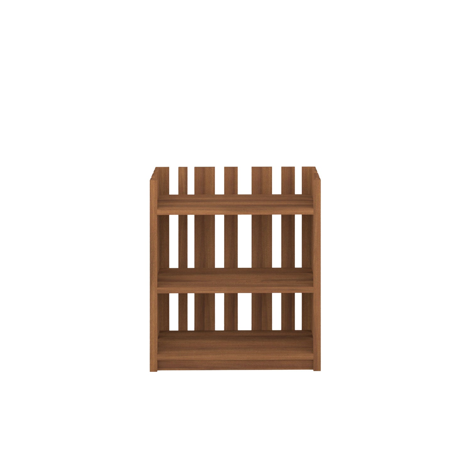 Linden Low Bookcase Teak - W90cm