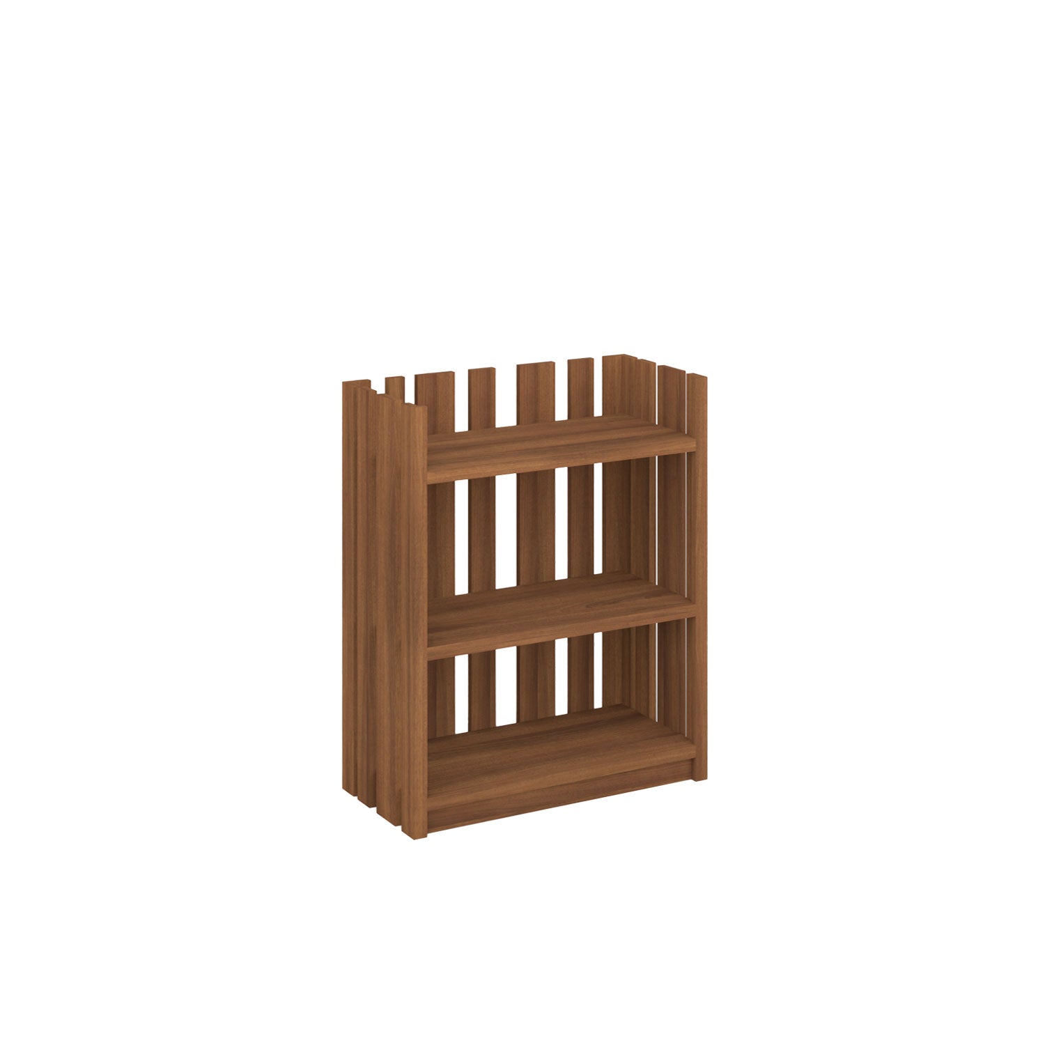 Linden Low Bookcase Teak - W90cm