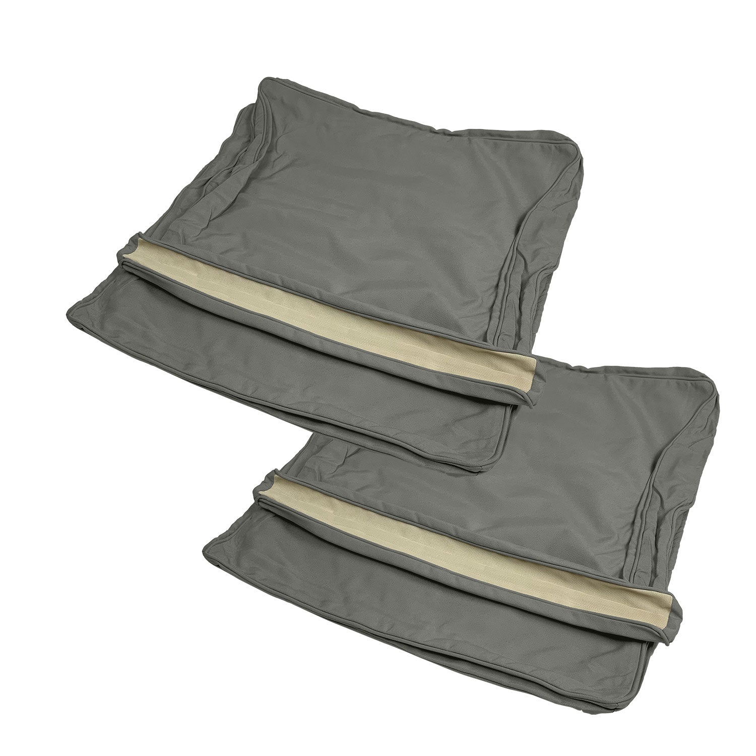 Manhattan Cushion Cover Replacement - Loveseat / Olefin Charcoal