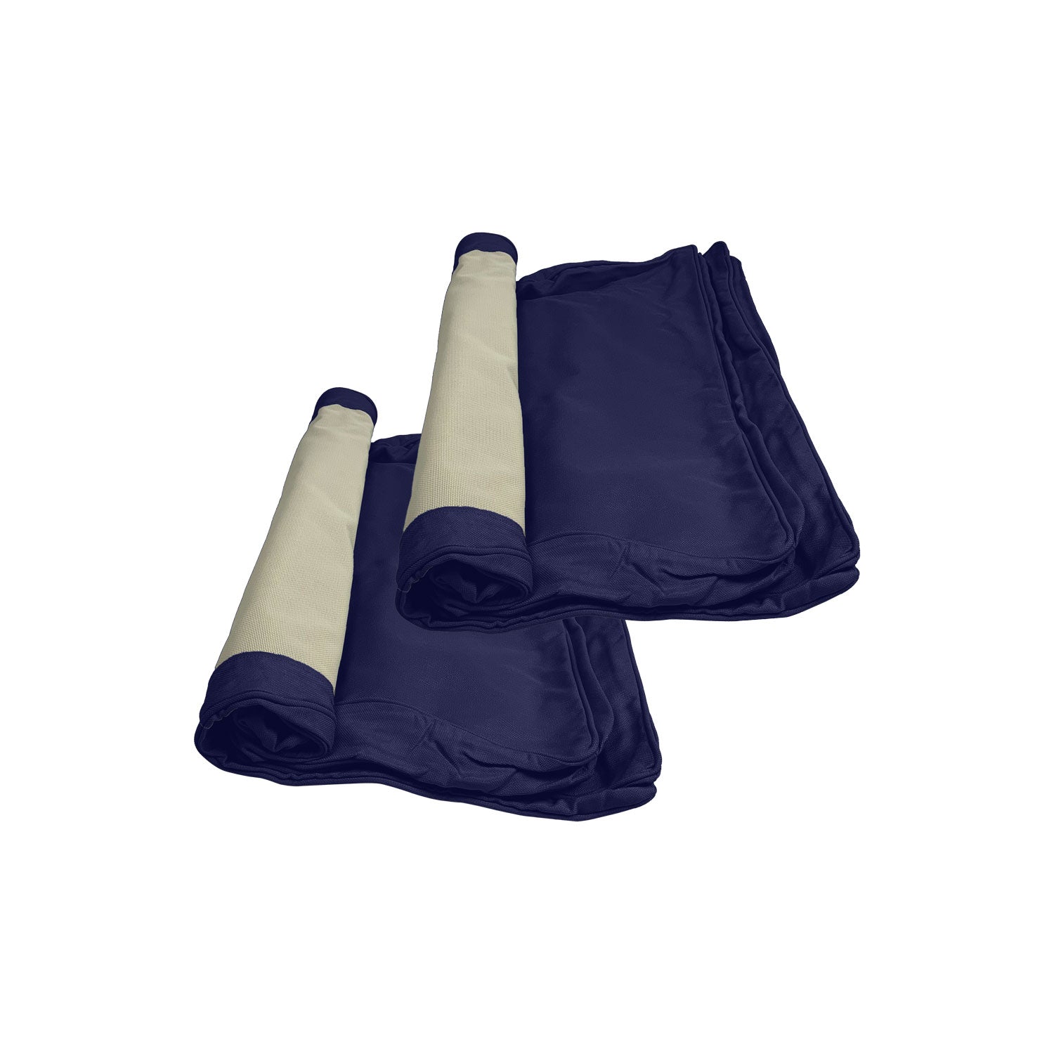 Manhattan Cushion Cover Replacement - Loveseat / Olefin Navy
