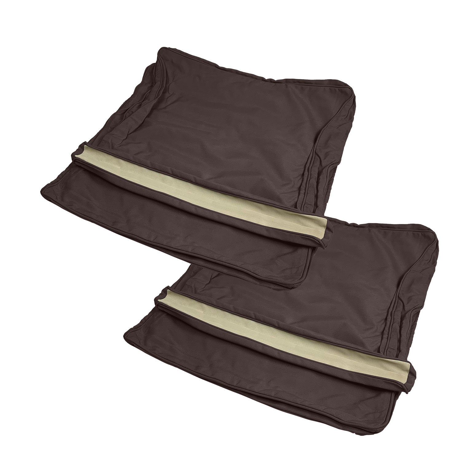 Manhattan Cushion Cover Replacement - Loveseat / Sunbrella Walnut