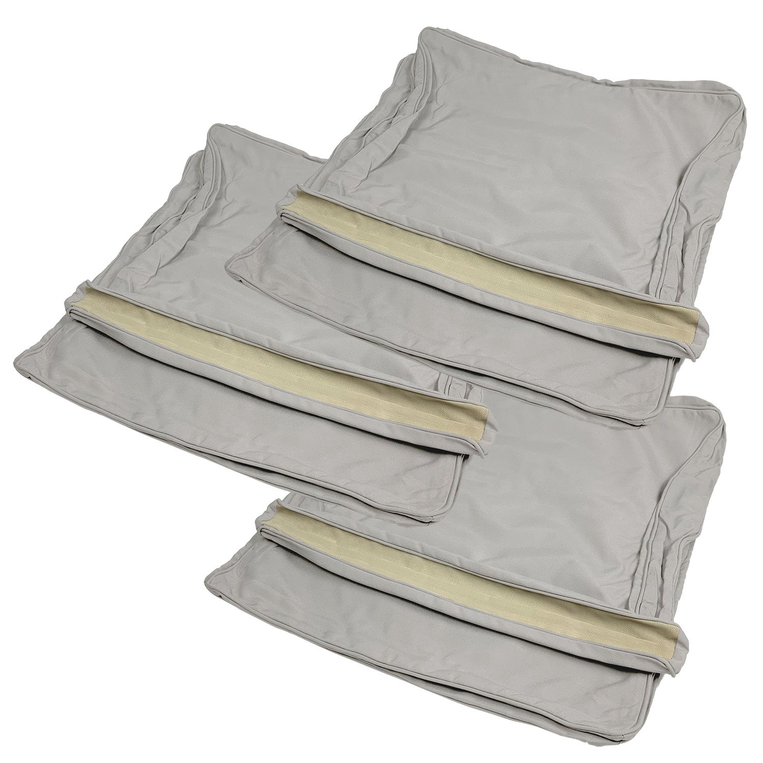 Manhattan Cushion Cover Replacement - Sofa / Olefin Grey