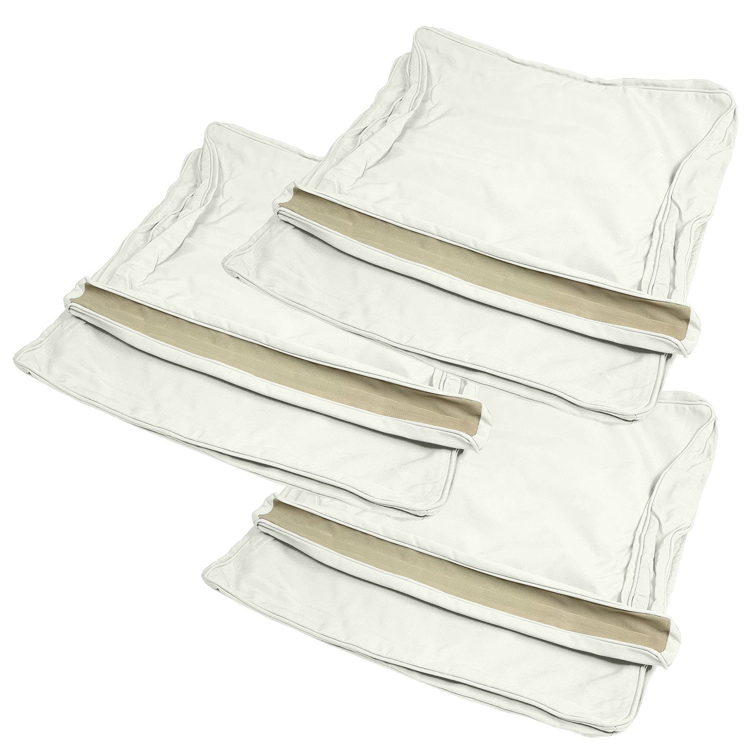 Manhattan Cushion Cover Replacement - Sofa / Sunbrella Stone